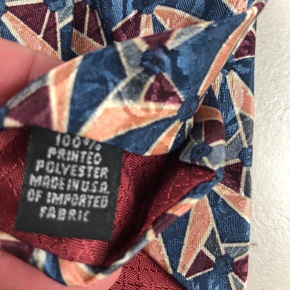 Christian Dior MONSIEUR pink/blue tie - Picture 4 of 6